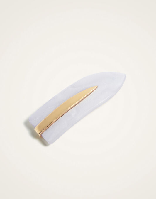 Salon Clip La DoubleJ: Solid White Salon Clip La DoubleJ: Solid White CLI0002POL008