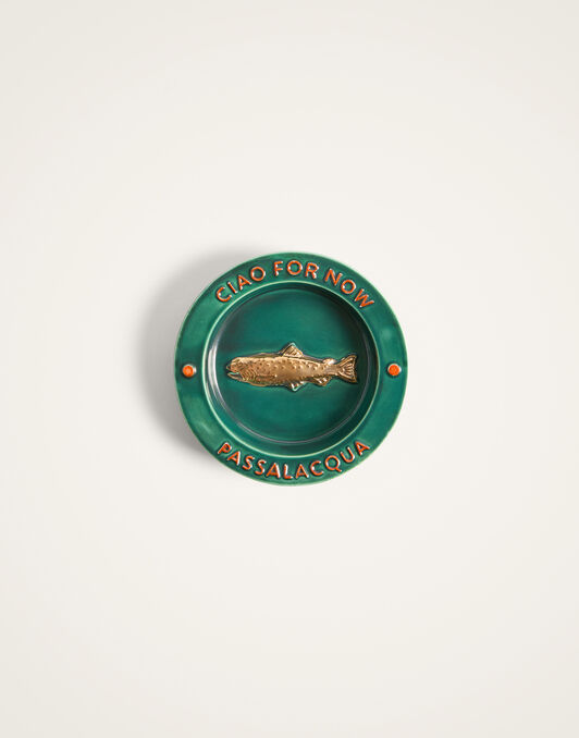 Trinket Tray La DoubleJ: Ciao For Now Green TRI0014CER004