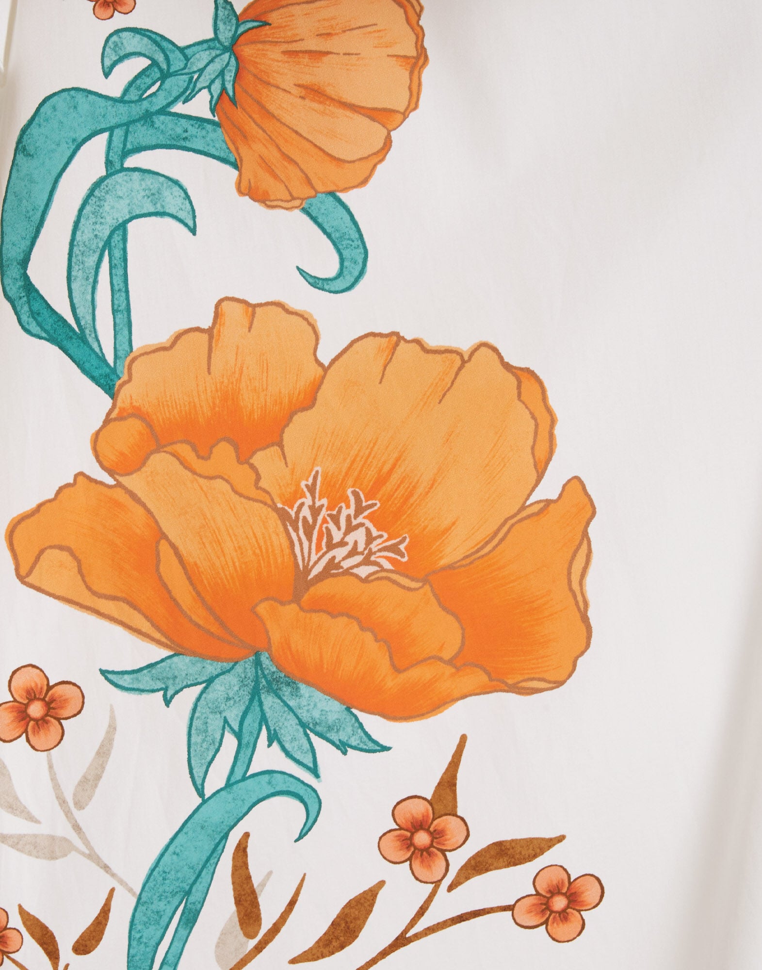 Magnifico Dress La DoubleJ: Morpheus Placée Orange DRE0788SIL001