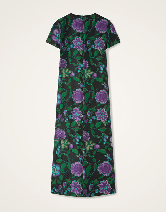 Swing Dress La DoubleJ: Botanical Black DRE0001JCQ144