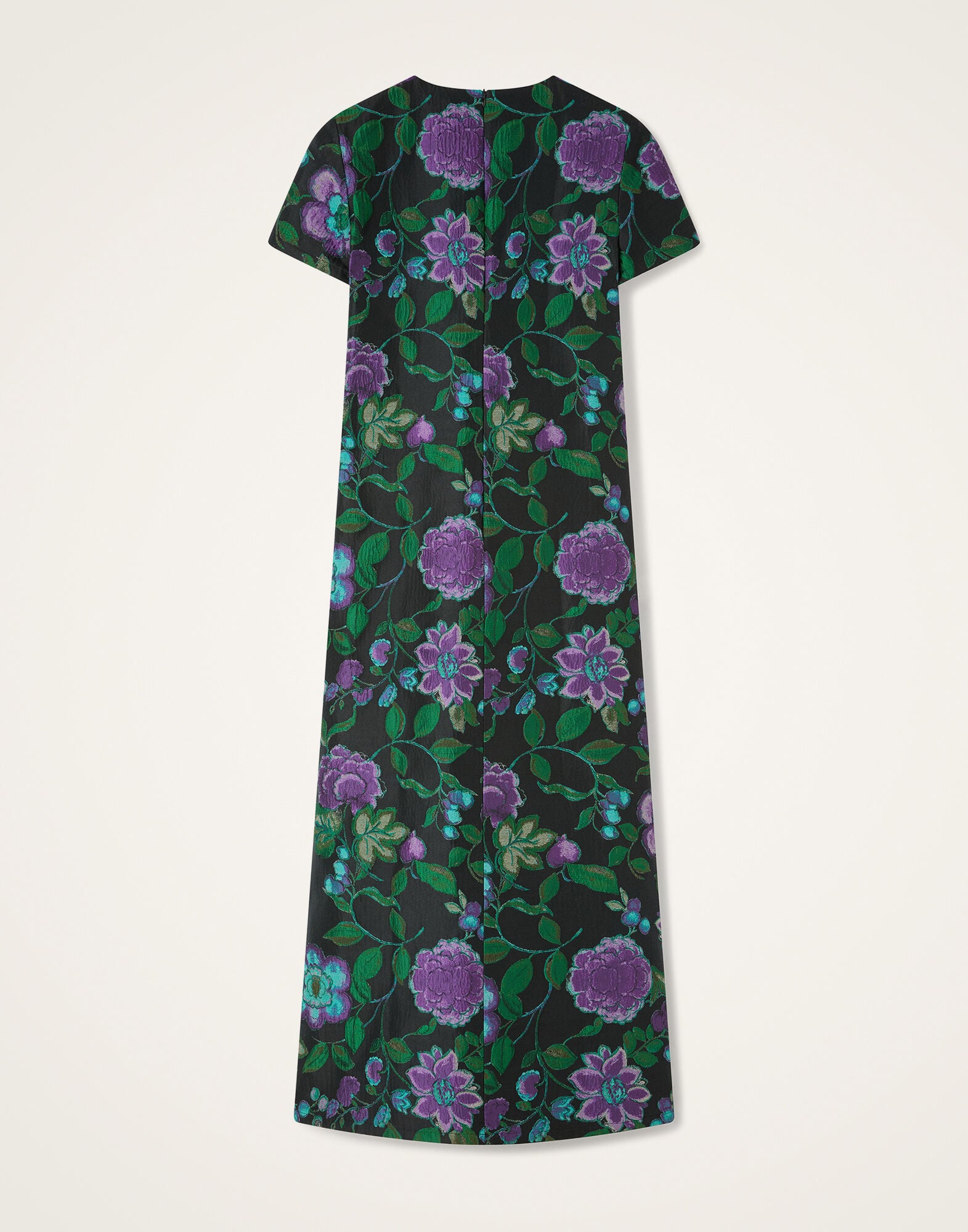 Swing Dress La DoubleJ: Botanical Black DRE0001JCQ144