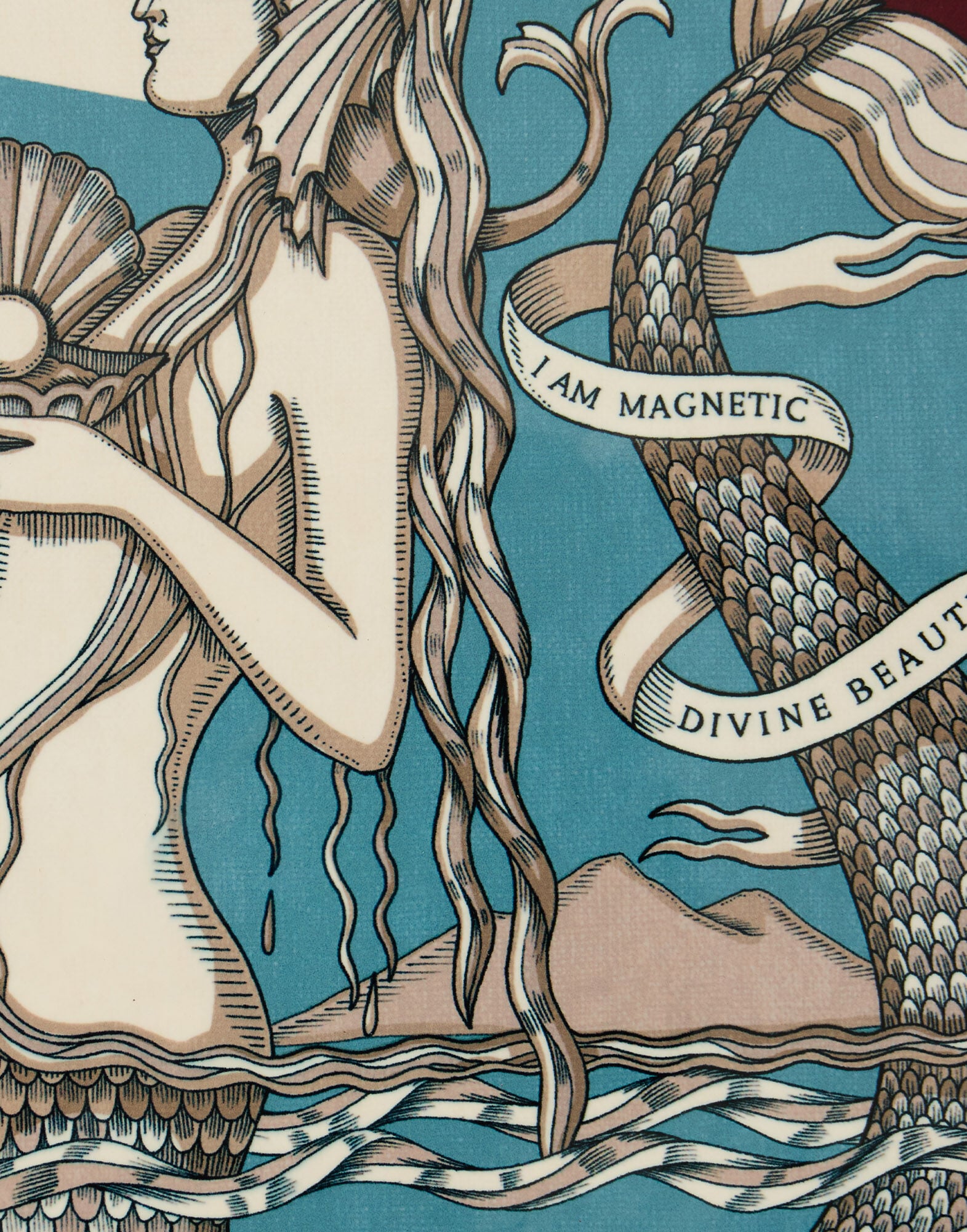 Disk Placemat La DoubleJ: The Mermaid Disk Placemat La DoubleJ: The Mermaid PMT0016CRK001