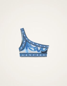 Goddess Top La DoubleJ: Cocoon Placée Blue SWI0057LYC009