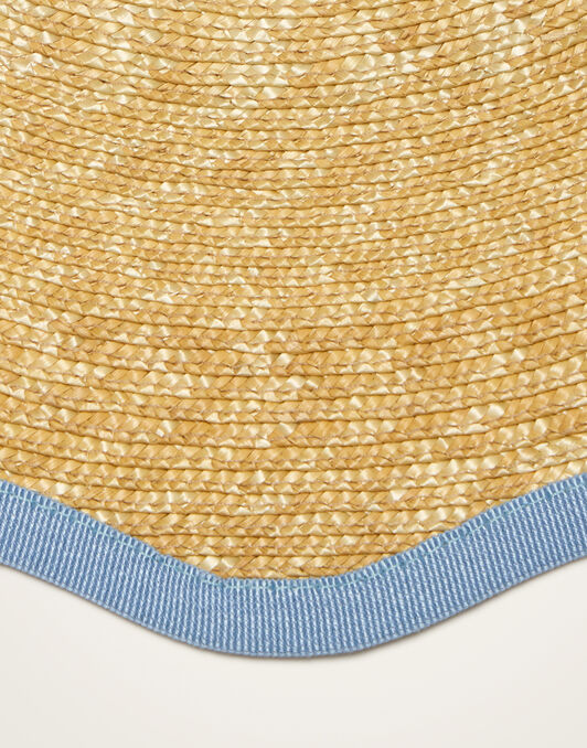 Straw Cloud Placemats Set Of 2 La DoubleJ: Solid Light Blue Straw Cloud Placemats Set Of 2 La DoubleJ: Solid Light Blue PMT0031STR001