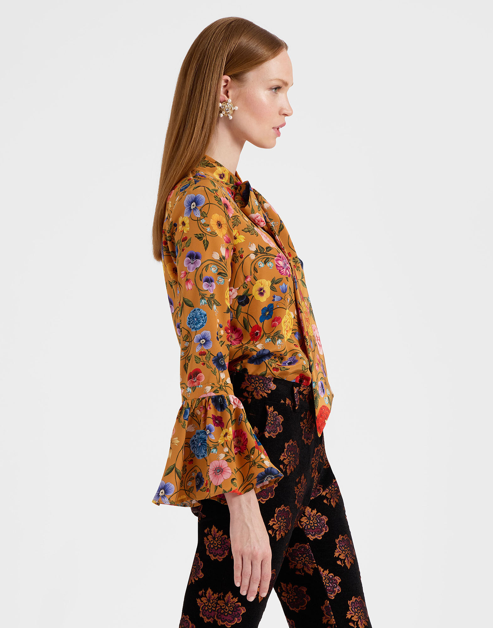 Happy Wrist Top La DoubleJ: Botticelli Rust Happy Wrist Top La DoubleJ: Botticelli Rust SHI0011CRE001