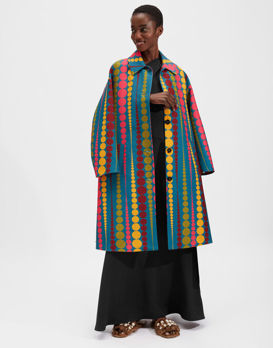 Boxy Coat La DoubleJ: Bubbles Boxy Coat La DoubleJ: Bubbles JAC0014CAD001