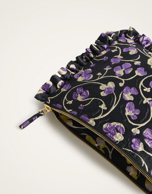 Hand Pochette La DoubleJ: Honeysuckle Black BAG0059JCQ128