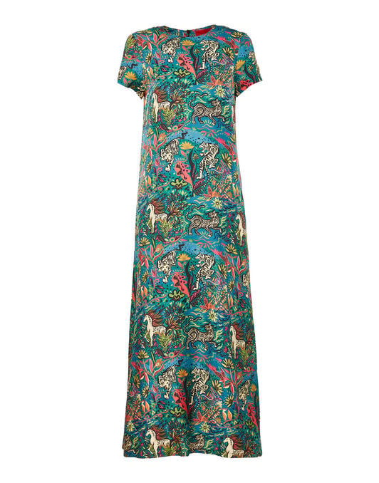 Swing Dress La DoubleJ: Giungla Swing Dress La DoubleJ: Giungla DRE0001SIL001