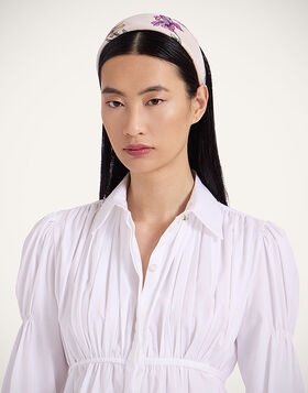 Flat Headband La DoubleJ: Mini Iris Ivory HEB0023FOD001
