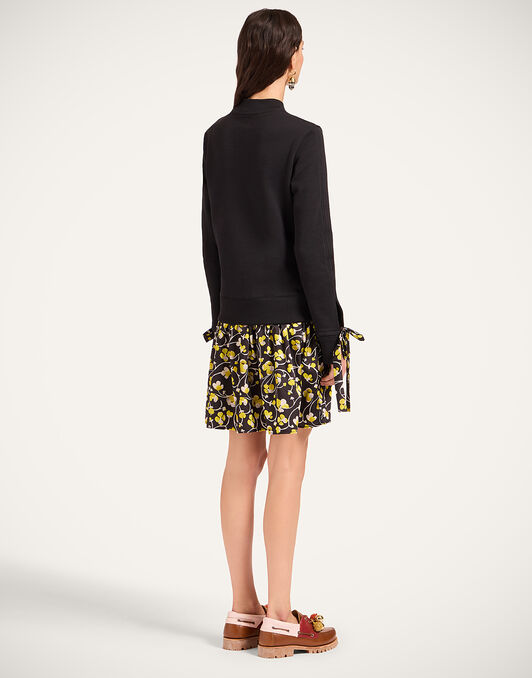 Sporty Dress La DoubleJ: Honeysuckle Black DRE0453FOD001