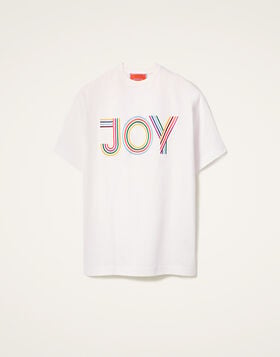 House T-Shirt La DoubleJ: Joy Off White TSH0056JER032