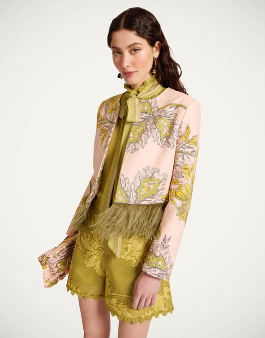 Bijoux Jacket La DoubleJ: Swathe Pink JAC0196COT005