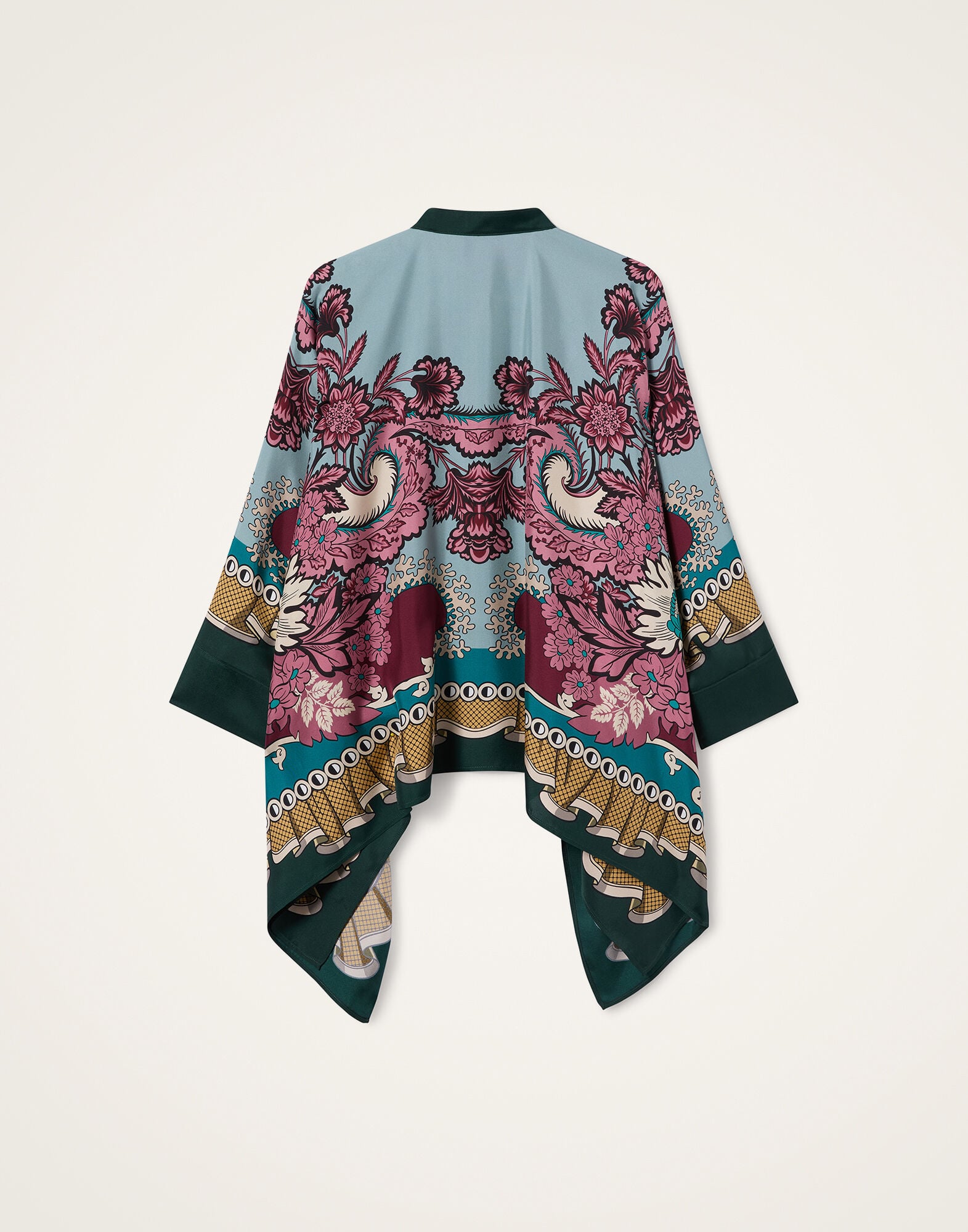Foulard Shirt La DoubleJ: Symposium Placée Light Blue Foulard Shirt La DoubleJ: Symposium Placée Light Blue SHI0059SIL006