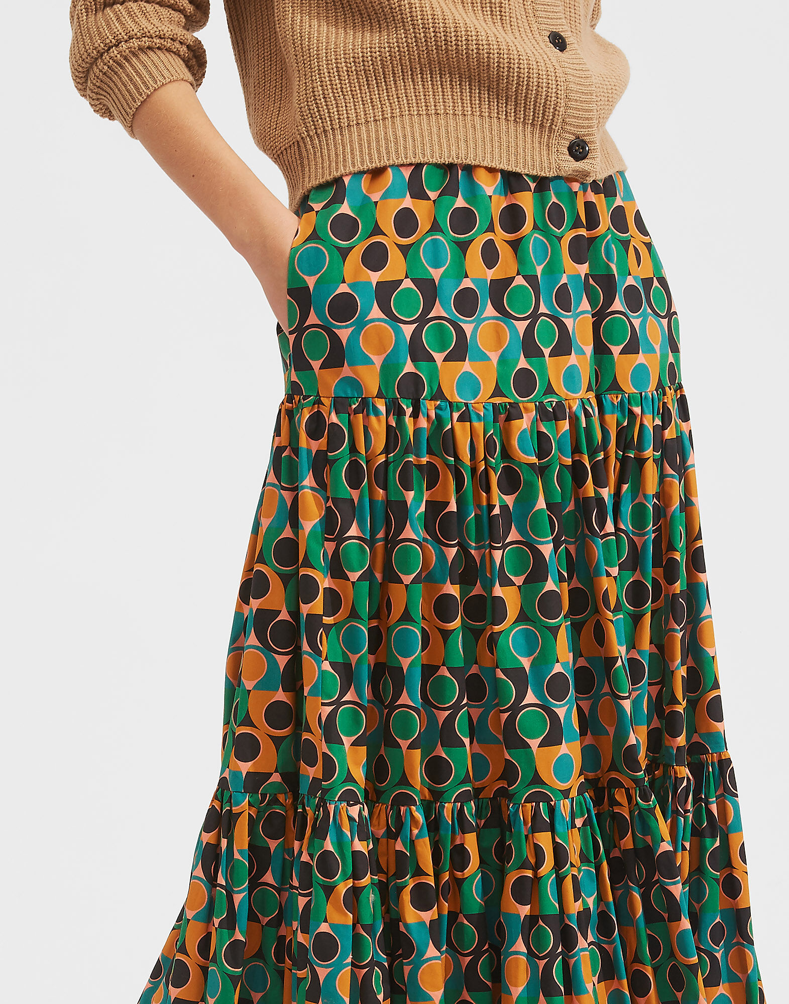 Big Skirt LaDoubleJ: Gumball Verde SKI0001COT001