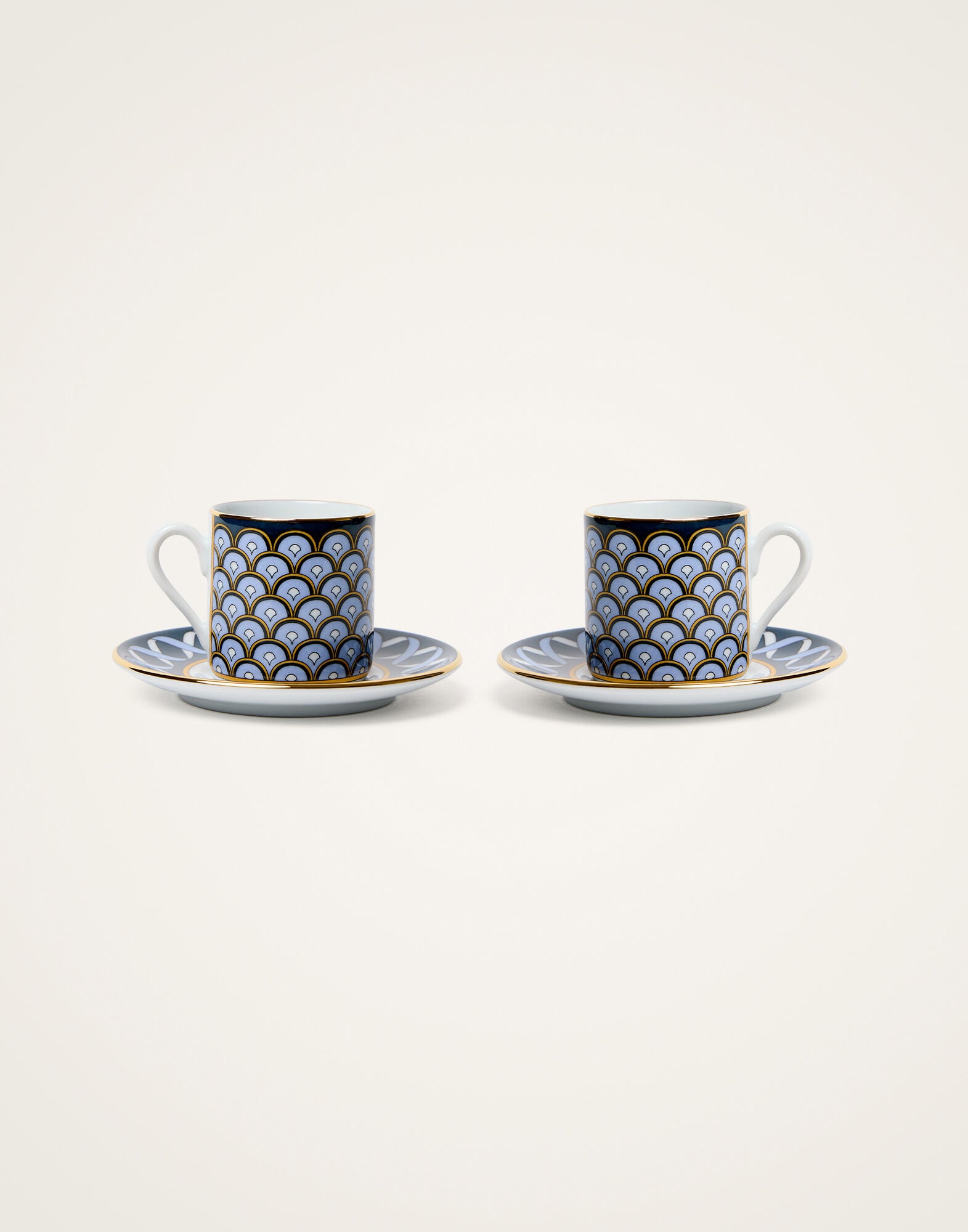 Impero Espresso Cup Set Of 2 La DoubleJ: Odysseus Midnight Blue Impero Espresso Cup Set Of 2 La DoubleJ: Odysseus Midnight Blue CUP0011CER001