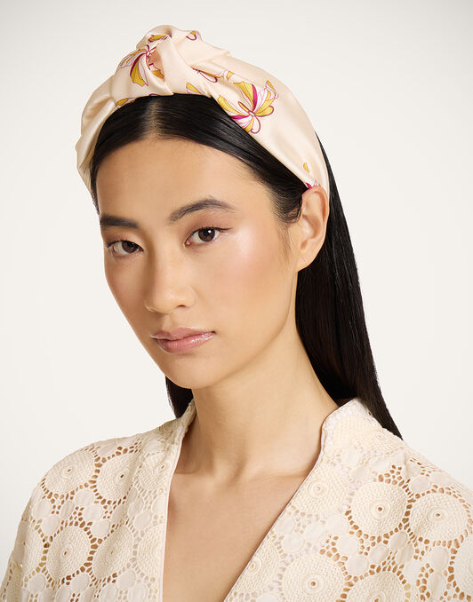 Love Knot Headband La DoubleJ: Farfalla Buttercream Love Knot Headband La DoubleJ: Farfalla Buttercream HEB0015FOD001