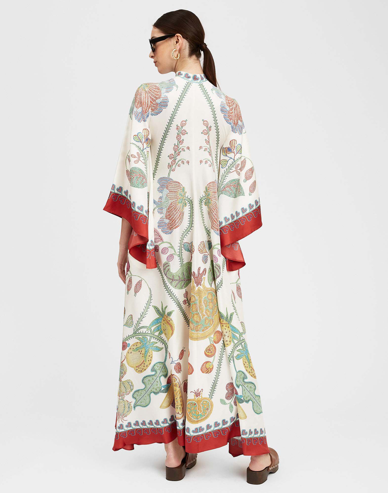 Magnifico Dress La DoubleJ: Grenadilla Placée Off White DRE0232SIL006