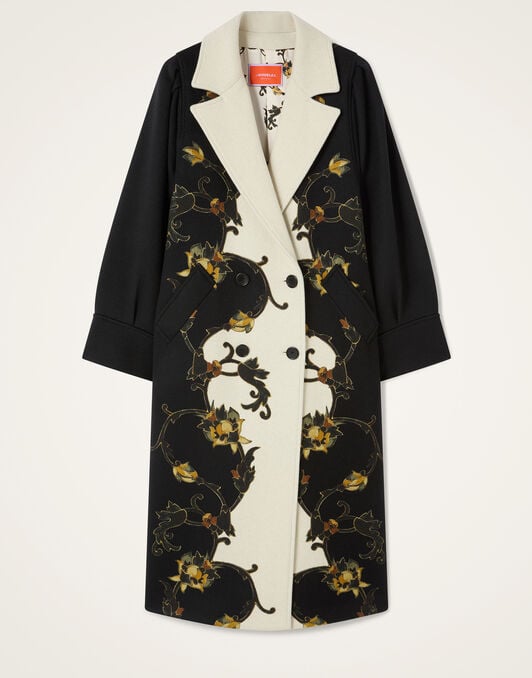 Victoria Coat La DoubleJ: Buttercup Placée Black Victoria Coat La DoubleJ: Buttercup Placée Black JAC0207PLA003