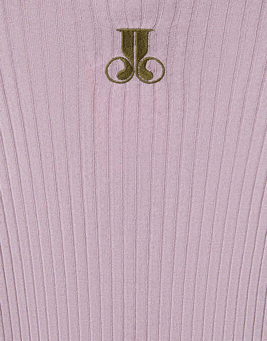 High Kick Top La DoubleJ: Solid Lilac PUL0167KNI091