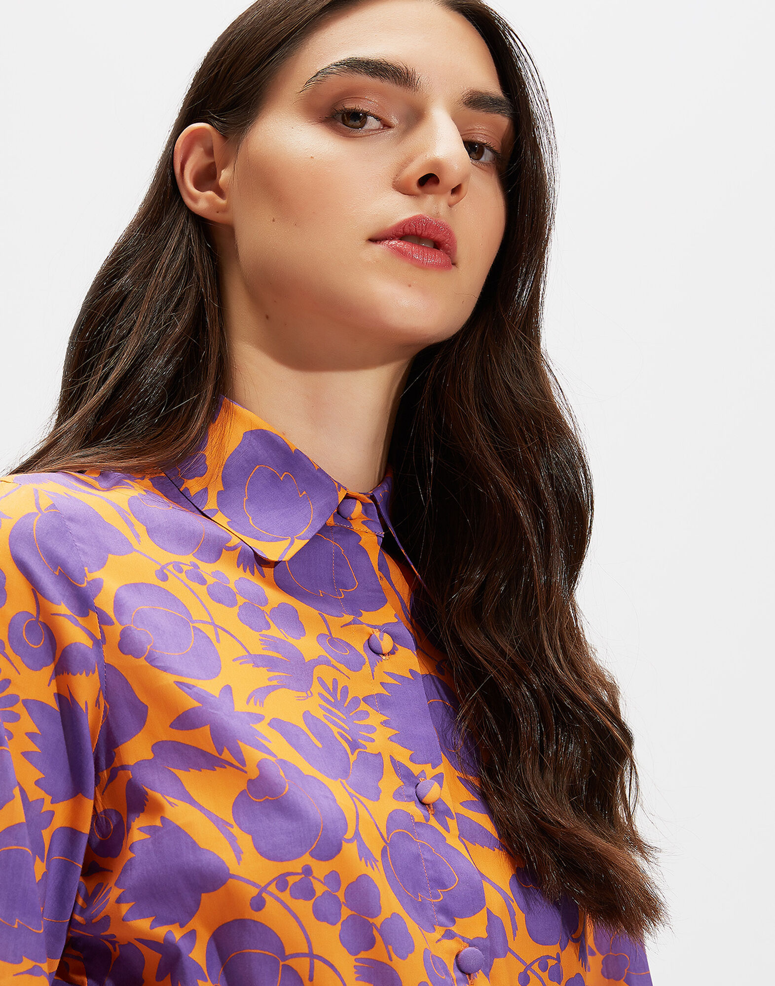 Bellini Dress La DoubleJ: Ceramica Arancio Bellini Dress LaDoubleJ: Ceramica Arancio DRE0016COT003