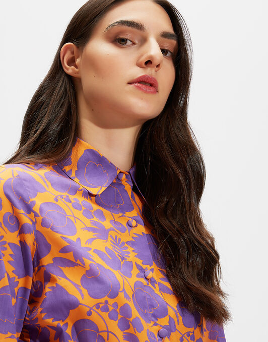 Bellini Dress La DoubleJ: Ceramica Arancio Bellini Dress LaDoubleJ: Ceramica Arancio DRE0016COT003