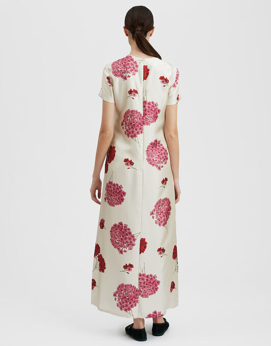 Swing Dress La DoubleJ: Ortensia White Swing Dress La DoubleJ: Ortensia White DRE0001SIL001