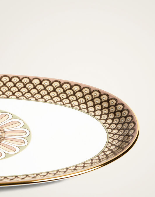 Oval Platter La DoubleJ: Odysseus Dusty Pink Oval Platter La DoubleJ: Odysseus Dusty Pink PLA0002CER001