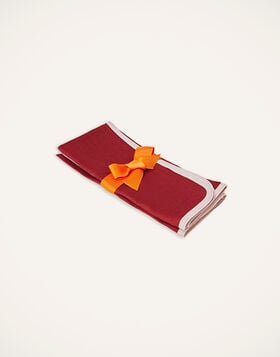 Large Napkins Set Of 2 La DoubleJ: Rainbow Vino NAP0010LIN006