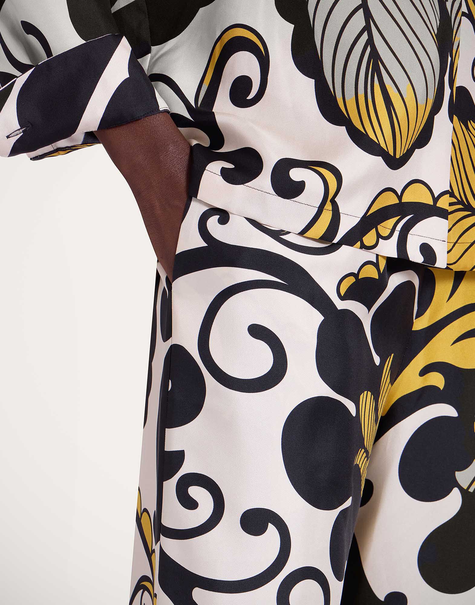 Palazzo Pants La DoubleJ: Marea Black & White Palazzo Pants La DoubleJ: Marea Black & White TRO0003SIL001