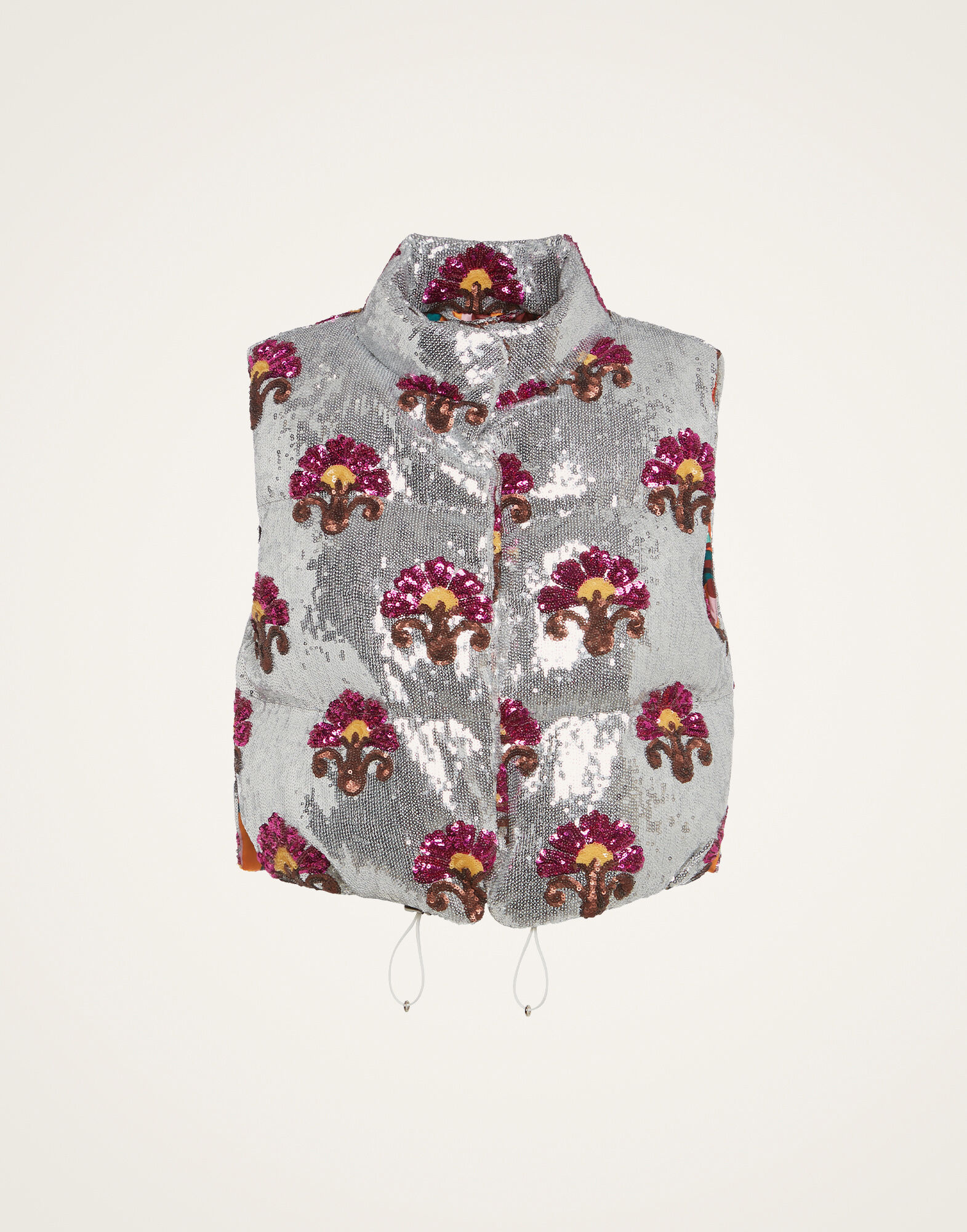 Bonbon Puffer Vest La DoubleJ: Silver Bonbon Puffer Vest La DoubleJ: Silver DOW0012PAI005