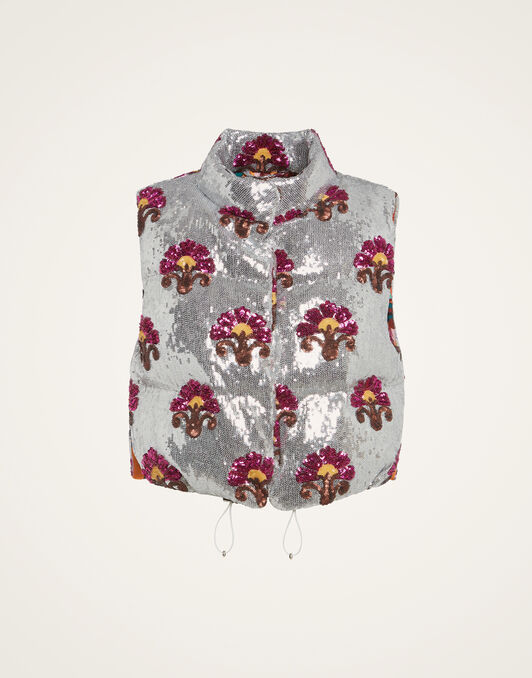 Bonbon Puffer Vest La DoubleJ: Silver Bonbon Puffer Vest La DoubleJ: Silver DOW0012PAI005