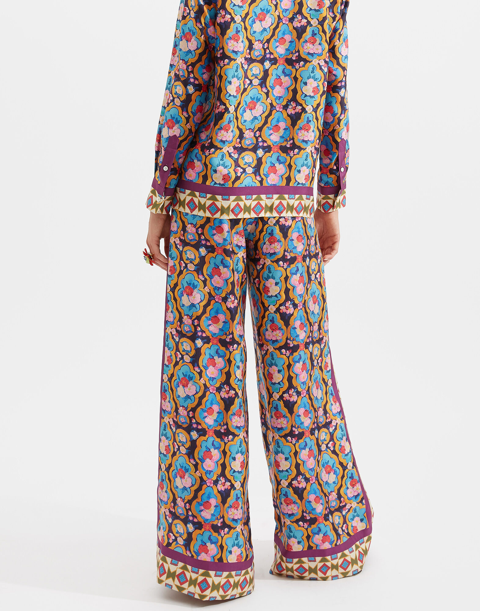 Palazzo Pants La DoubleJ: Matisse Placée TRO0026SIL006