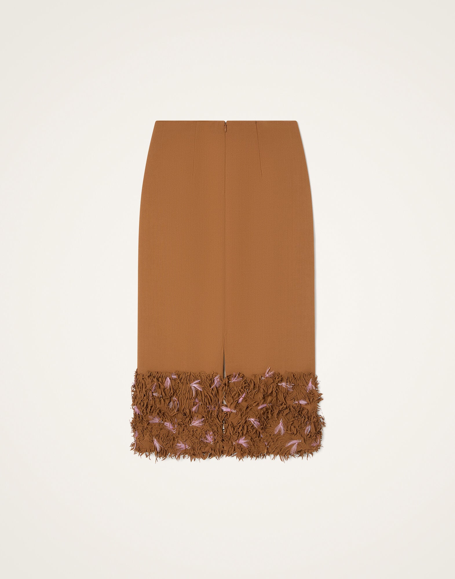 Pencil Skirt La DoubleJ: Solid Tobacco Pencil Skirt La DoubleJ: Solid Tobacco SKI0215VIS035