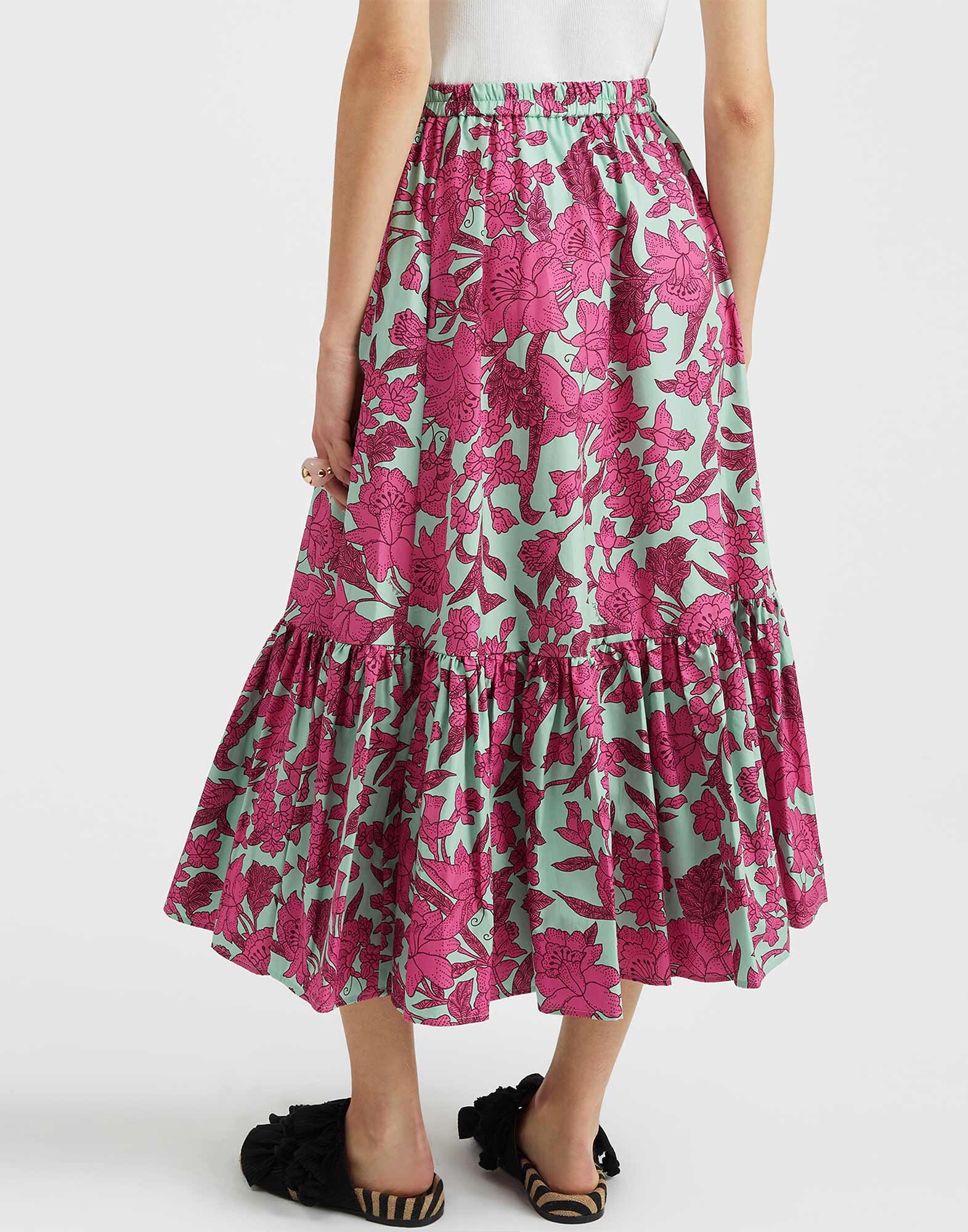 Sunset Skirt La DoubleJ: Lilium Purple Sunset Skirt La DoubleJ: Lilium Purple SKI0068COT039