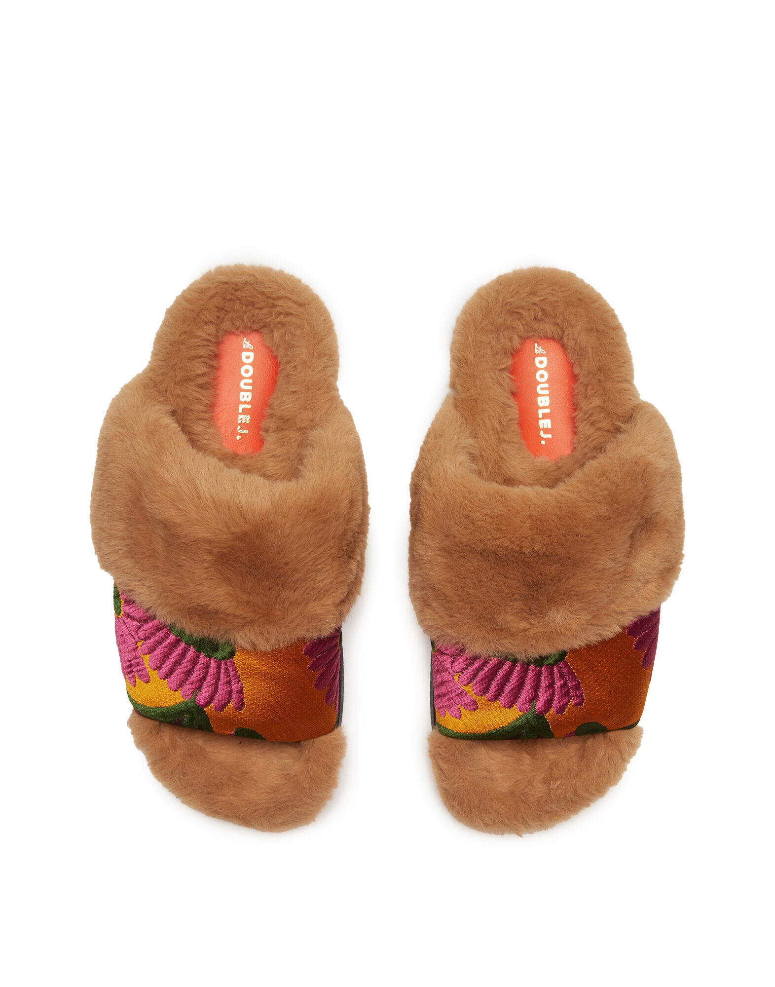 Winter Slides La DoubleJ: Orange Gerber Winter Slides La DoubleJ: Orange Gerber SHO0081JCQ053