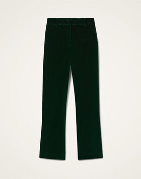 24/7 Pants La DoubleJ: Solid Blue Petrol TRO0069VEL011