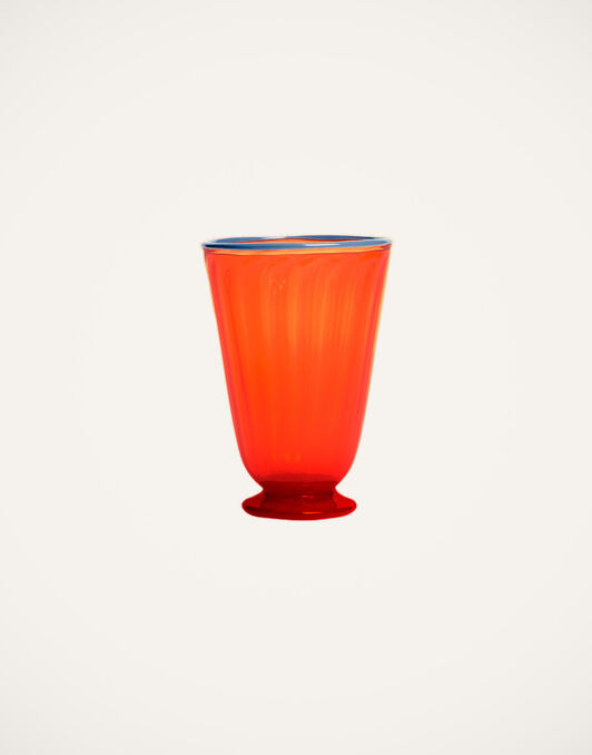 Rainbow Glasses Set Of 2 La DoubleJ: Orange Rainbow Glasses Set Of 2 La DoubleJ: Orange GLA0014MUR001