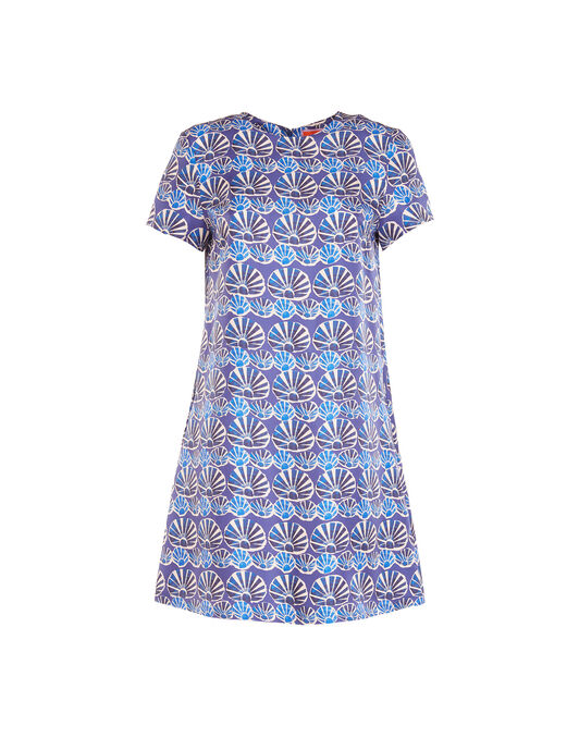 Mini Swing Dress La DoubleJ: Conchiglie Mini Swing Dress La DoubleJ: Conchiglie DRE0963SIL006