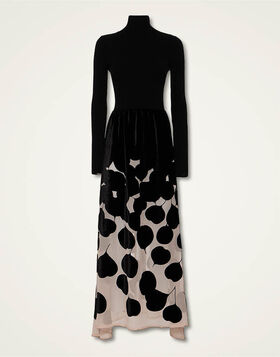 Lunaria Knit Dress La DoubleJ: Lunaria Black DRE0829KNI131
