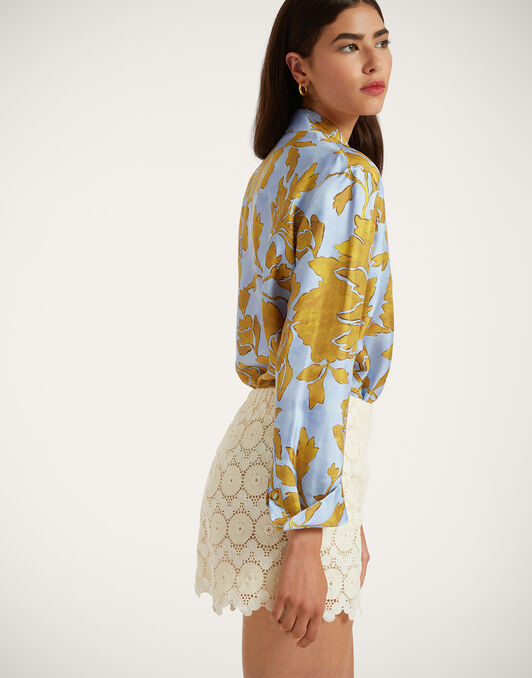 Boy Shirt La DoubleJ: Tangle Light Blue Boy Shirt La DoubleJ: Tangle Light Blue SHI0001SIL001