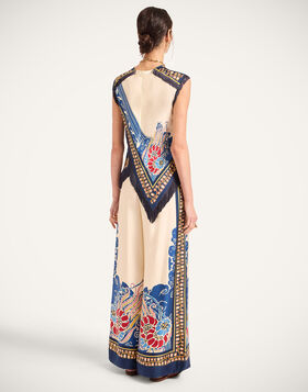 Palazzo Pants La DoubleJ: Lemuria Placée Blue TRO0026SIL006
