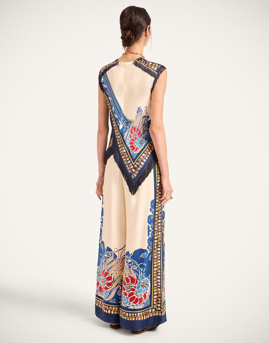 Palazzo Pants La DoubleJ: Lemuria Placée Blue Palazzo Pants La DoubleJ: Lemuria Placée Blue TRO0026SIL006