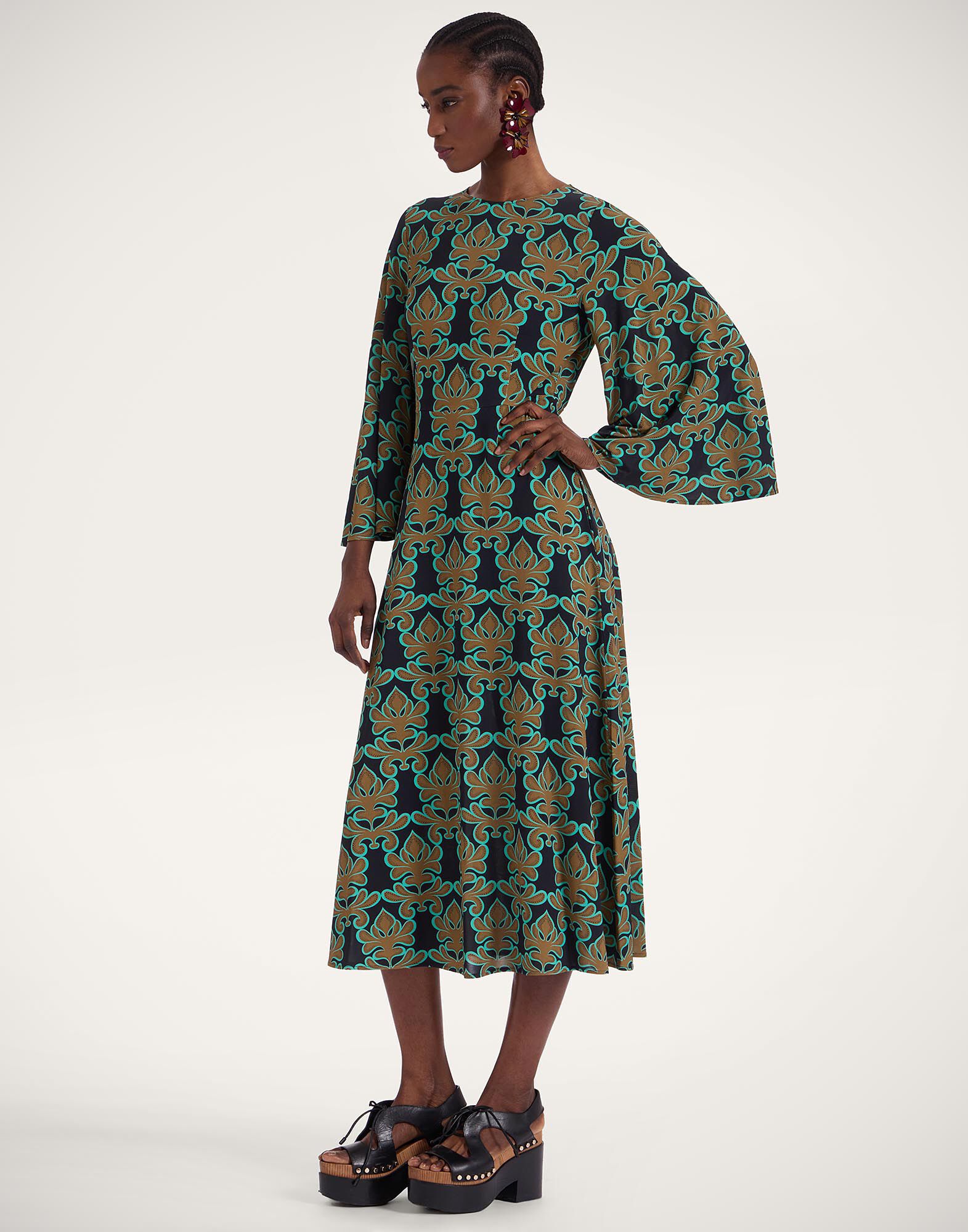 Sorella Dress La DoubleJ: Herald Black Sorella Dress La DoubleJ: Herald Black DRE0179JER027
