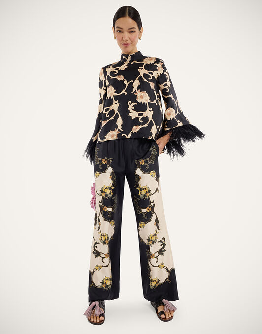Club Pants La DoubleJ: Buttercup Placée Black Club Pants La DoubleJ: Buttercup Placée Black TRO0210SIL001
