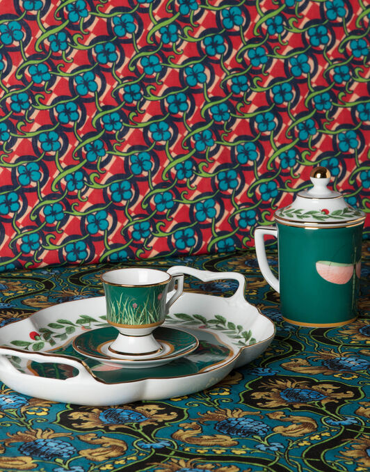 Espresso Cup & Saucer Set of 2 La DoubleJ: Libellula Espresso Cup & Saucer Set of 2 La DoubleJ Housewives: Libellula DIS0007CER001