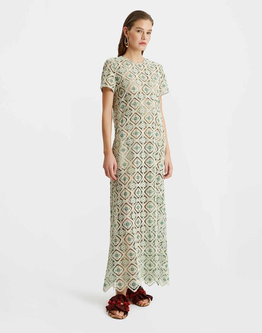 Swing Dress La DoubleJ: Agua Cream DRE0001JCQ078
