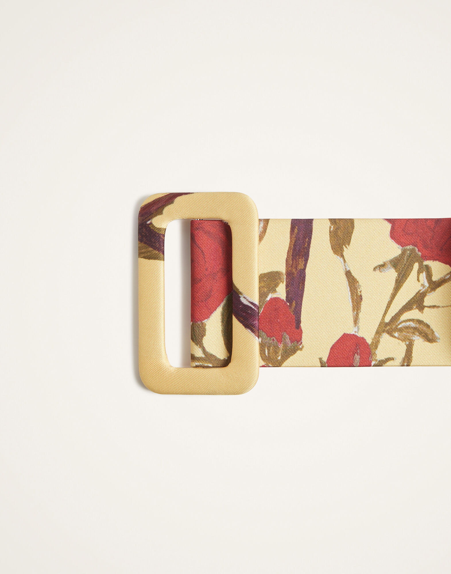 Medium Belt La DoubleJ: Bamboo Yellow BEL0007FOD001