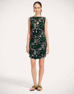 Mini Bandage Dress La DoubleJ: Quill Green DRE1123VEL006
