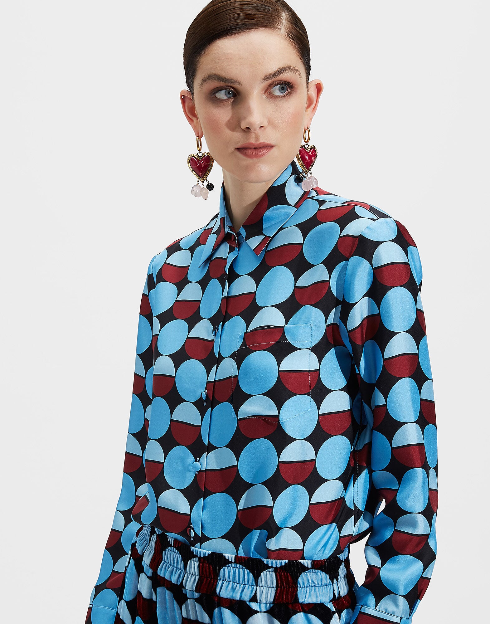 Boy Shirt LaDoubleJ: Sfere Azzurro SHI0040SIL006