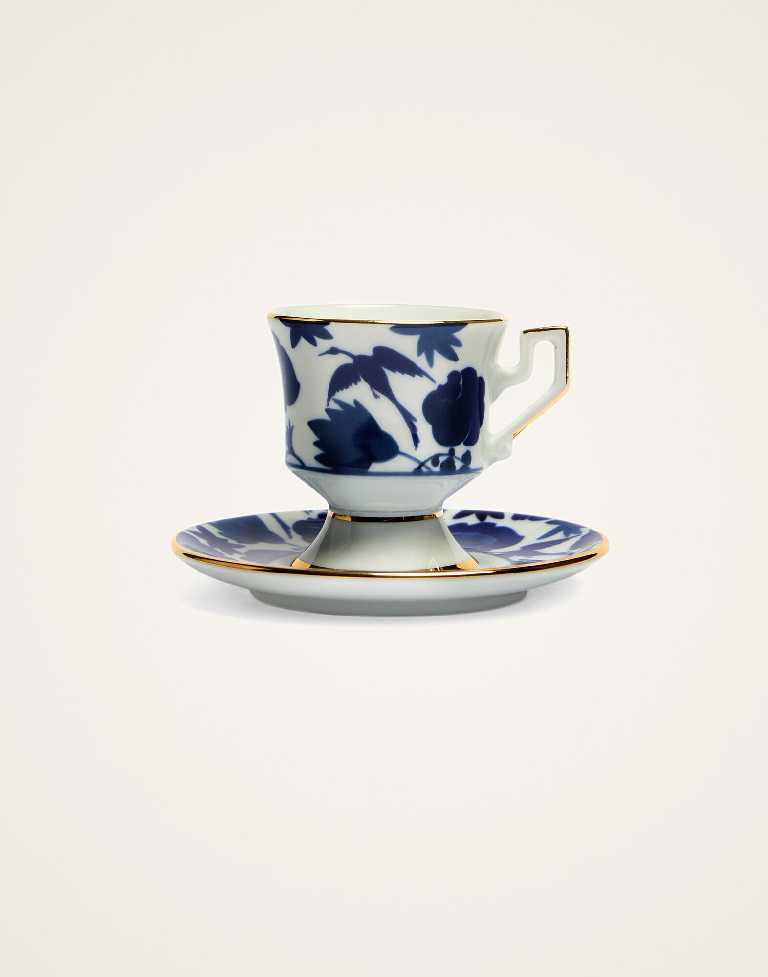 Espresso Cup Set Of 2 La DoubleJ: Wildbird Blue Espresso Cup Set Of 2 La DoubleJ: Wildbird Blue CUP0001CER001